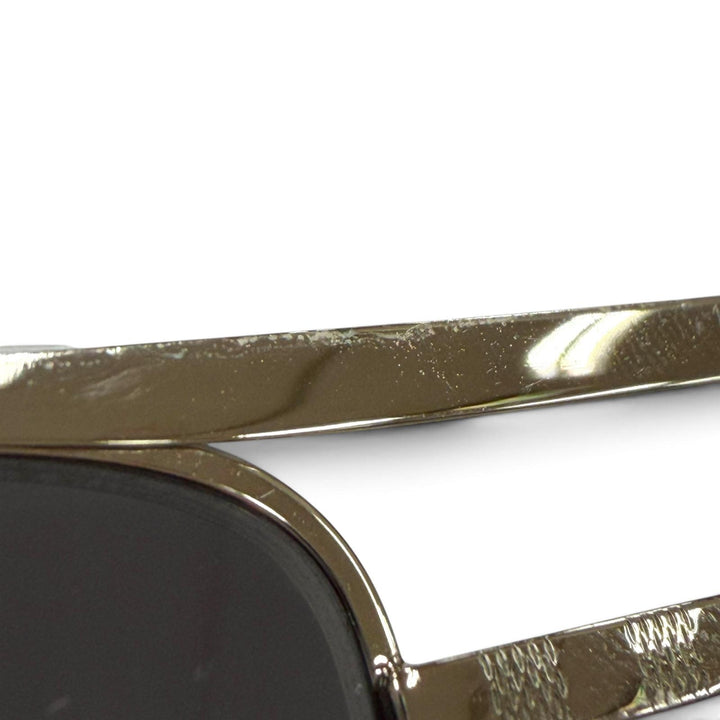 Very Good LOUIS VUITTON sunglasses Attitude Damier Two Bridges Silver Z0260U