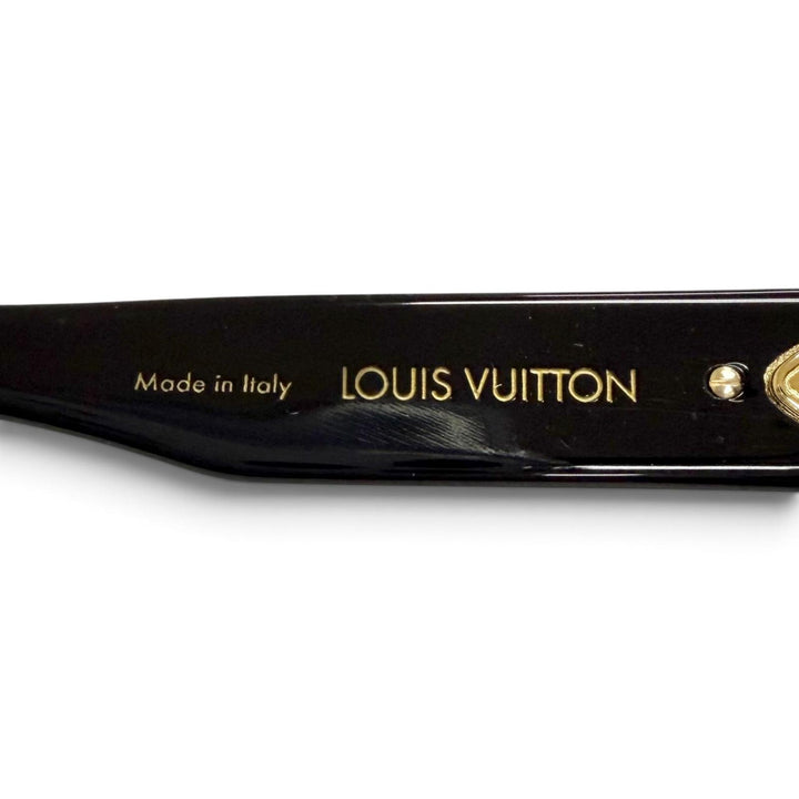 Very Good LOUIS VUITTON sunglasses sunglasses my monogram round black Z1526E
