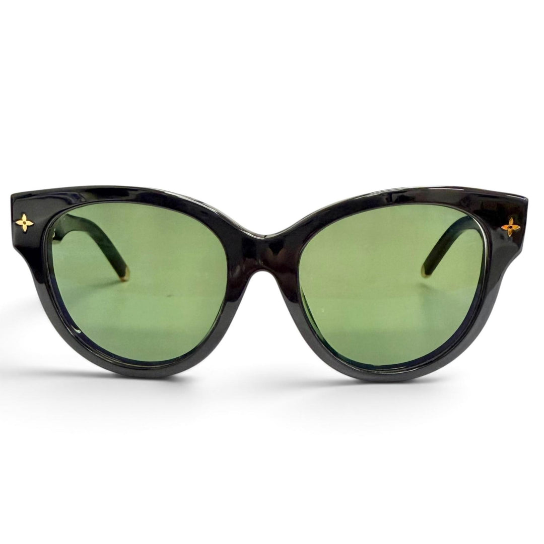 Very Good LOUIS VUITTON sunglasses sunglasses my monogram round black Z1526E