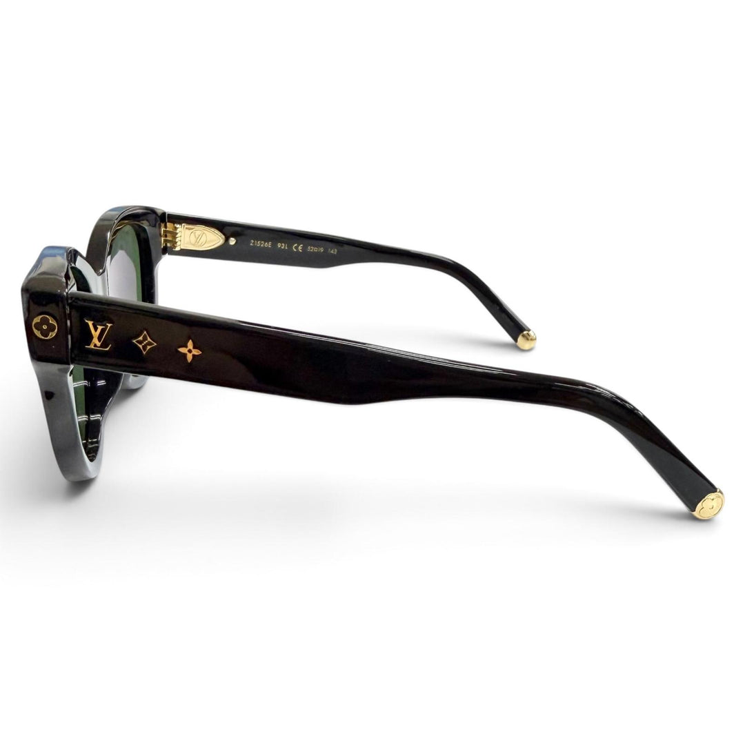Very Good LOUIS VUITTON sunglasses sunglasses my monogram round black Z1526E