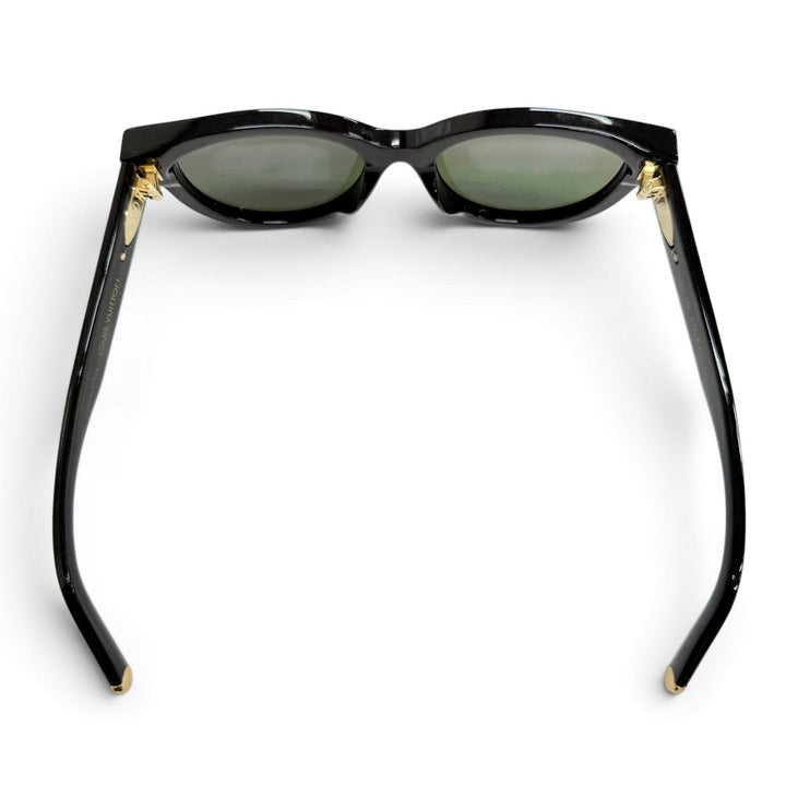 Very Good LOUIS VUITTON sunglasses sunglasses my monogram round black Z1526E