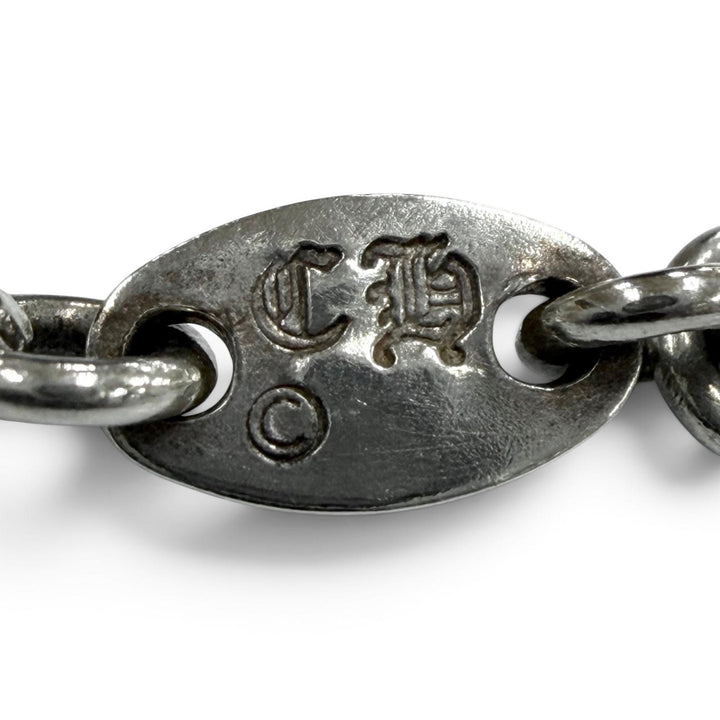 Great CHROME HEARTS Necklace Roll Chain Silver 925 mens