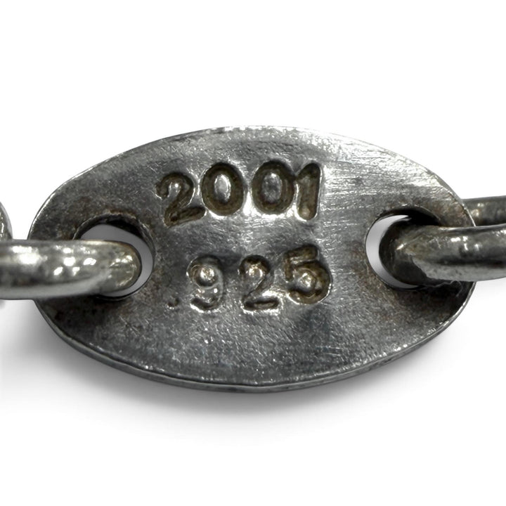 Great CHROME HEARTS Necklace Roll Chain Silver 925 mens