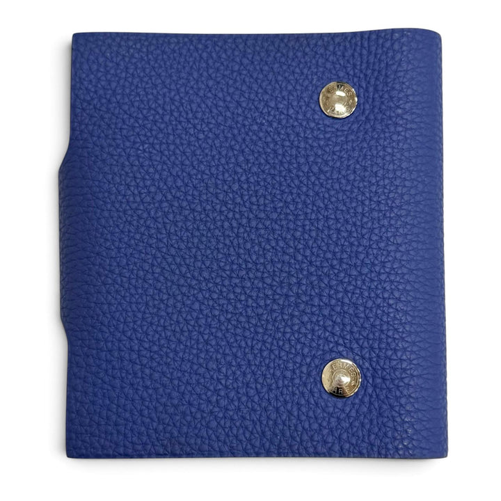 Excellent HERMES Ulysse mini notebook cover Crude Cell Snap Button Closure Togo