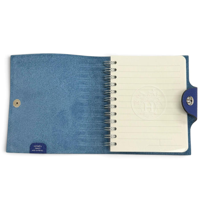 Excellent HERMES Ulysse mini notebook cover Crude Cell Snap Button Closure Togo