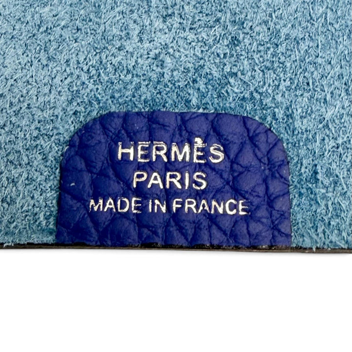 Excellent HERMES Ulysse mini notebook cover Crude Cell Snap Button Closure Togo