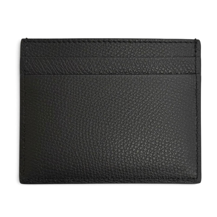 Excellent Valentino Garavani V Logo Leather Card Case black 7W2P0AJ7SNP