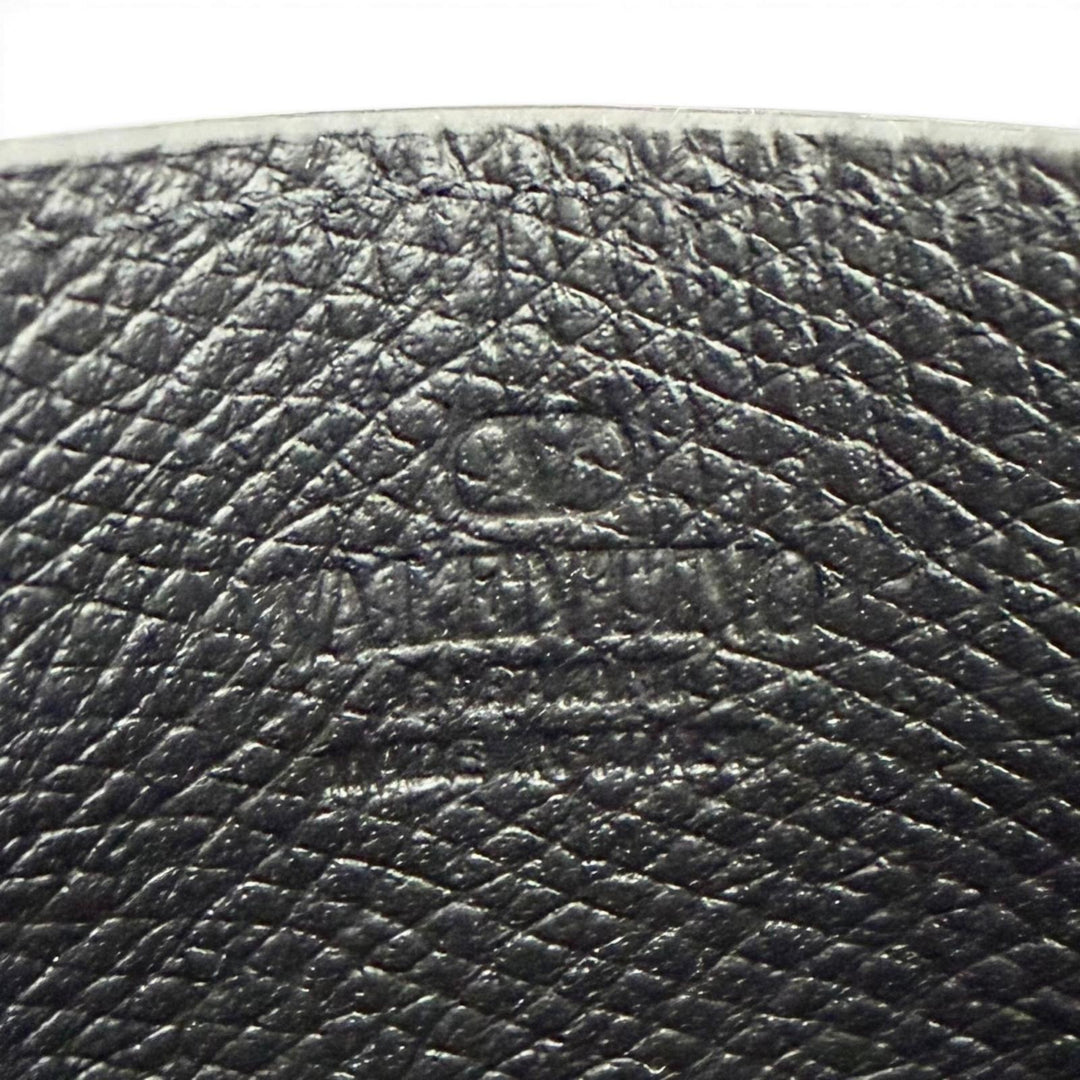 Excellent Valentino Garavani V Logo Leather Card Case black 7W2P0AJ7SNP