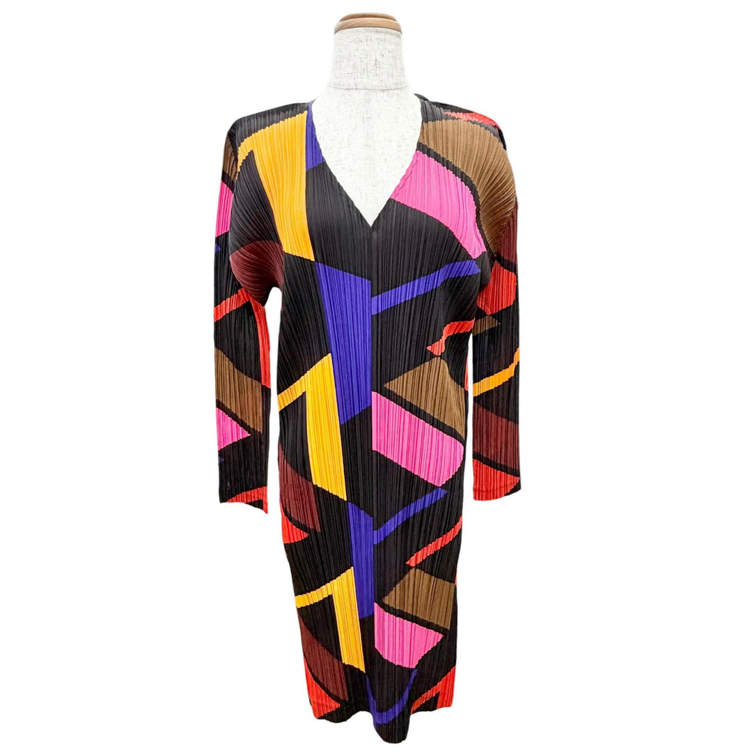 Excellent PLEATS PLEASE one piece All-over print design 3 PP73-JH726