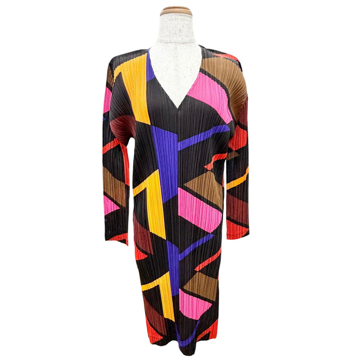 Excellent PLEATS PLEASE one piece All-over print design 3 PP73-JH726