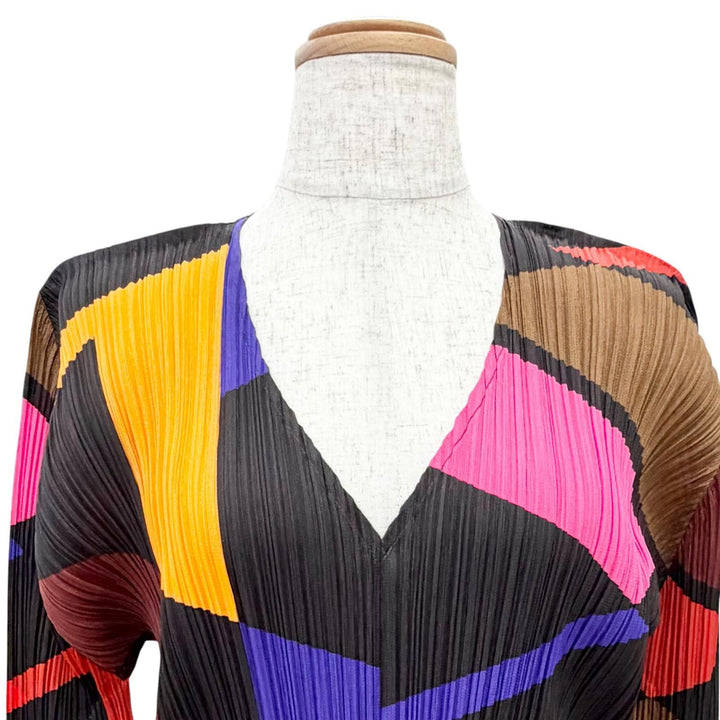 Excellent PLEATS PLEASE one piece All-over print design 3 PP73-JH726