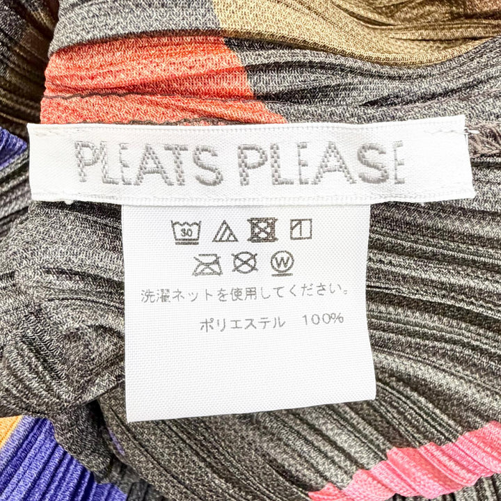 Excellent PLEATS PLEASE one piece All-over print design 3 PP73-JH726