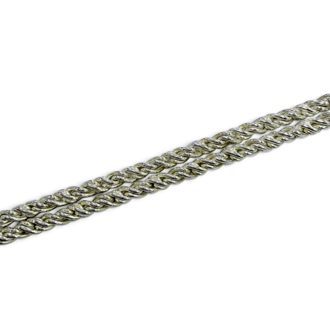 Excellent TIFFANY&Co. bracelet Double Glove Bracelet Silver 925 Women
