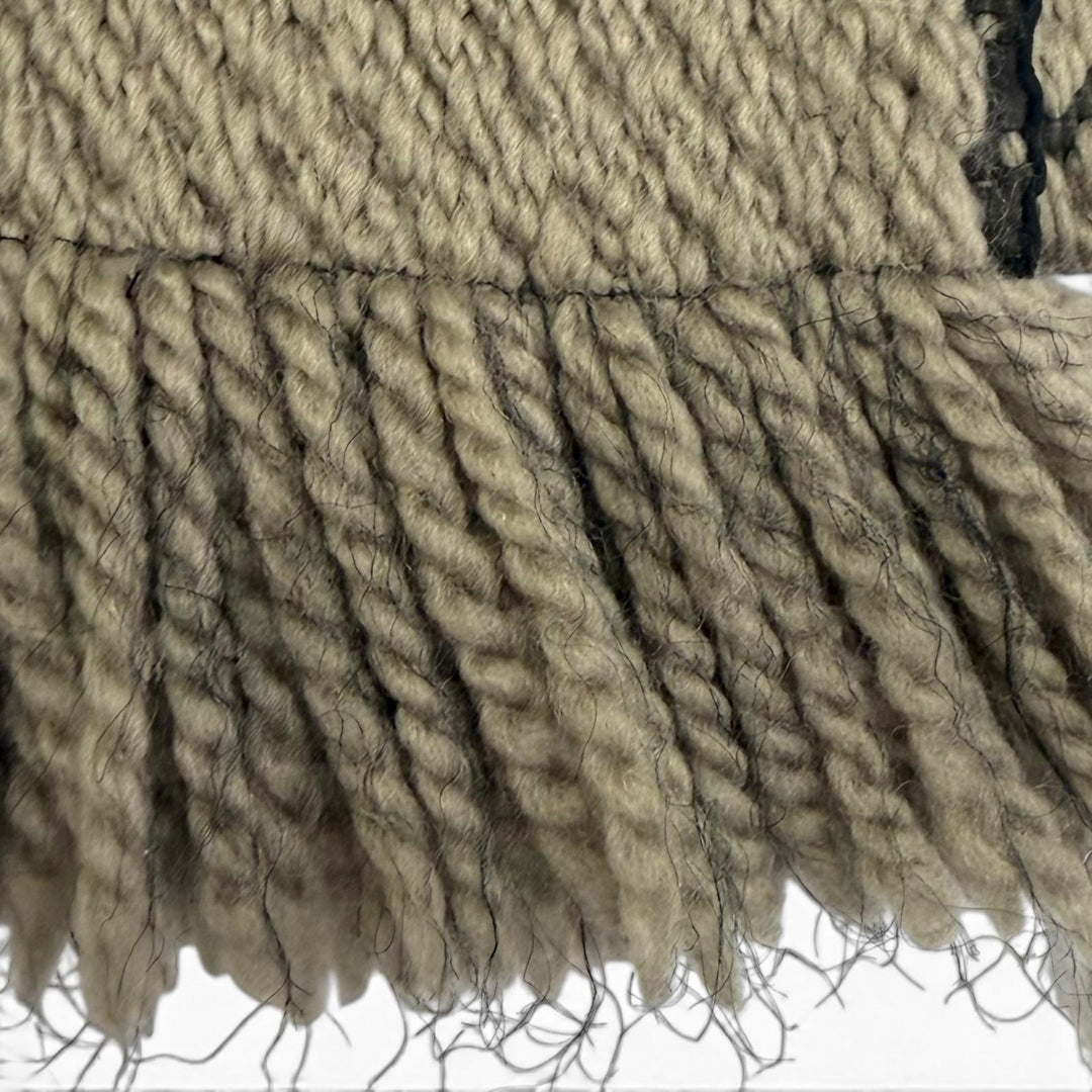 Great LOUIS VUITTON Scarf Esharp Logomania Gurege wool mens 402336