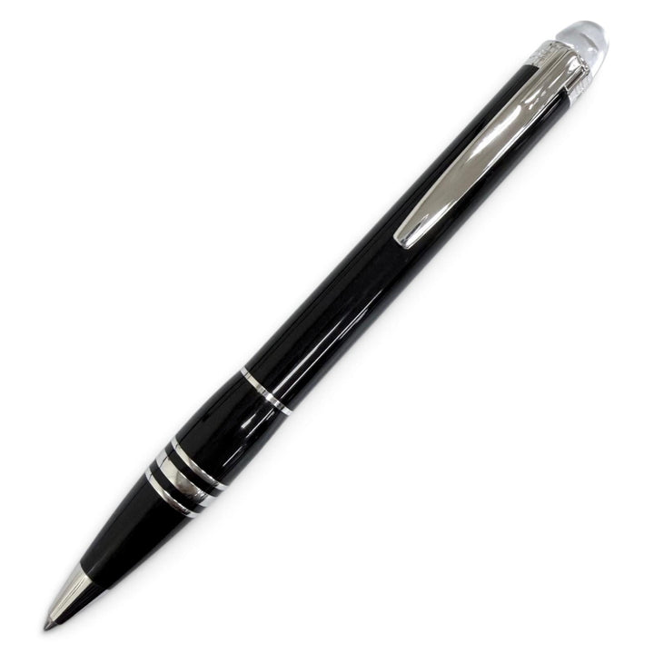 Excellent MONTBLANC Ballpoint pen Starwalker White Star Twist Type black mens