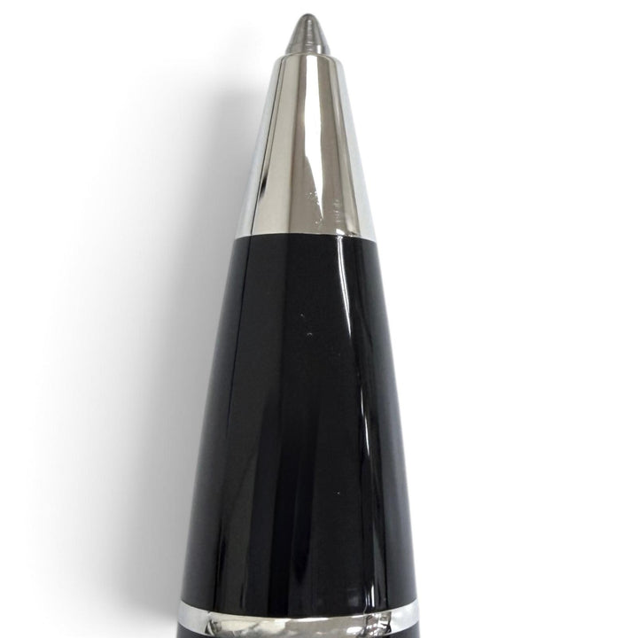 Excellent MONTBLANC Ballpoint pen Starwalker White Star Twist Type black mens