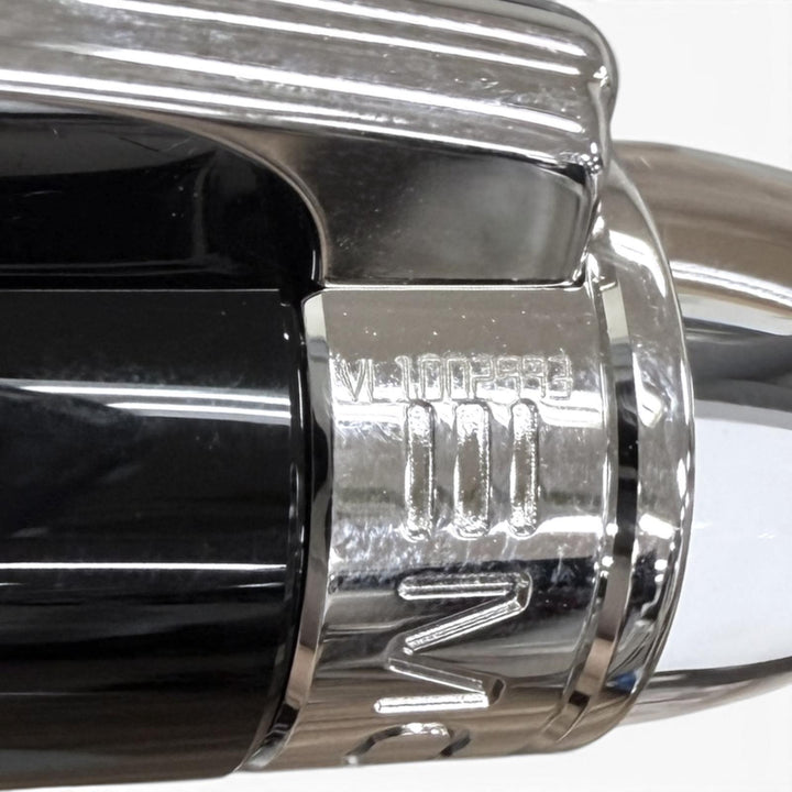 Excellent MONTBLANC Ballpoint pen Starwalker White Star Twist Type black mens