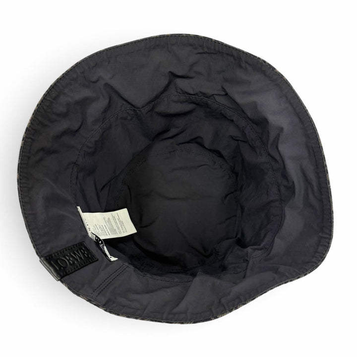 Great LOEWE hat black cotton mens 58 K820HB1X13