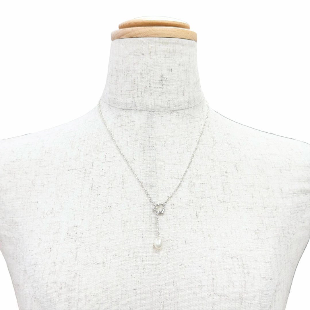 Excellent TIFFANY&Co. Open Heart Lariat Necklace Purchased in June 2026 925