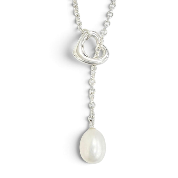 Excellent TIFFANY&Co. Open Heart Lariat Necklace Purchased in June 2026 925