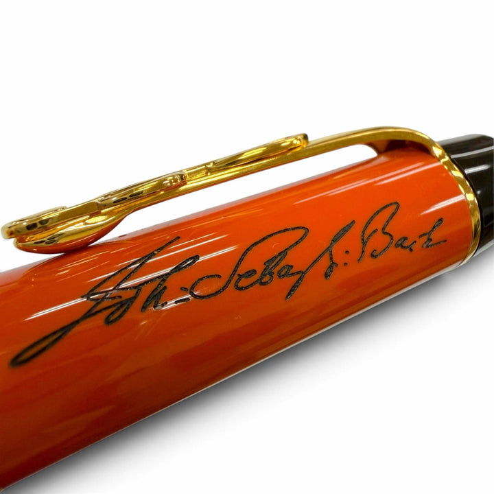 Excellent MONTBLANC fountain pen Donation Pen by Johann Sebastian Bach, 2001 18K