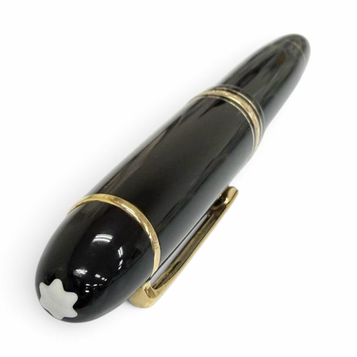 Great MONTBLANC fountain pen Meisterstück 149 black 18K mens