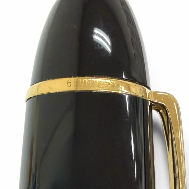 Great MONTBLANC fountain pen Meisterstück 149 black 18K mens