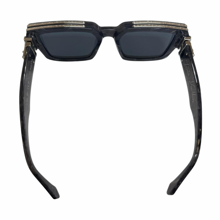 Excellent LOUIS VUITTON sunglasses 1.1 Millionaire Marble Square Gris