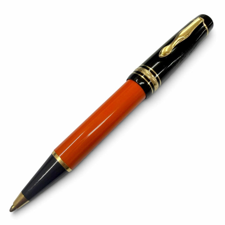 Great MONTBLANC Ballpoint pen Author Series 1992: Hemingway Orange mens