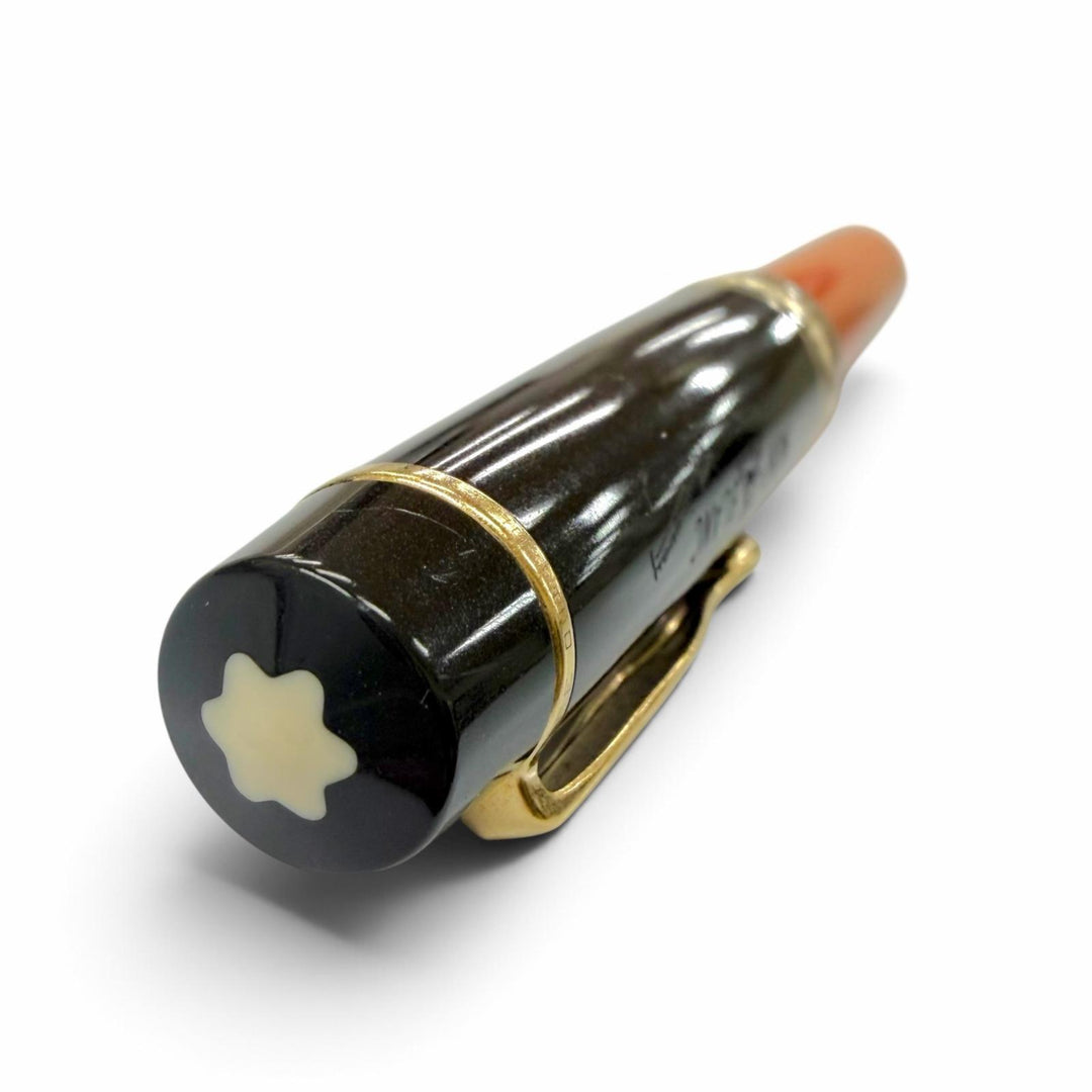 Great MONTBLANC Ballpoint pen Author Series 1992: Hemingway Orange mens