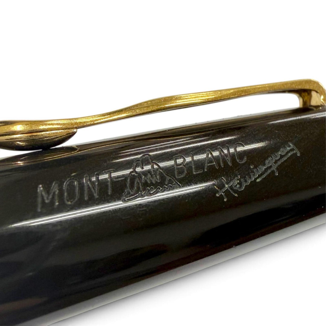 Great MONTBLANC Ballpoint pen Author Series 1992: Hemingway Orange mens