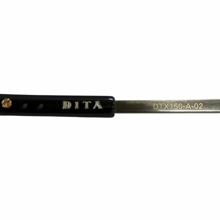 Pristine DITA Glasses VERS-ONE Boston Frame Cancer metallic mens DTX150-A-02