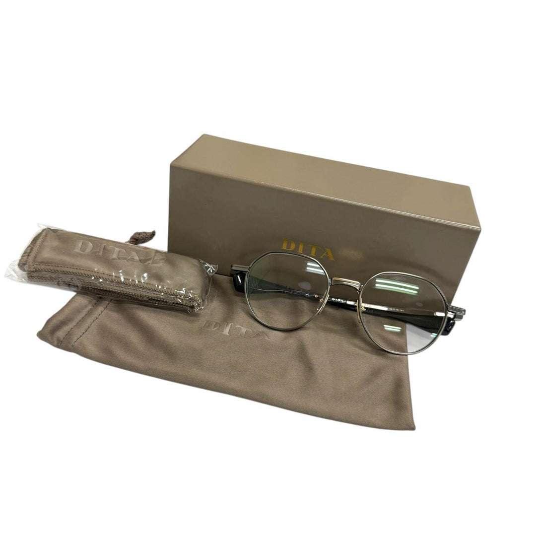Pristine DITA Glasses VERS-ONE Boston Frame Cancer metallic mens DTX150-A-02