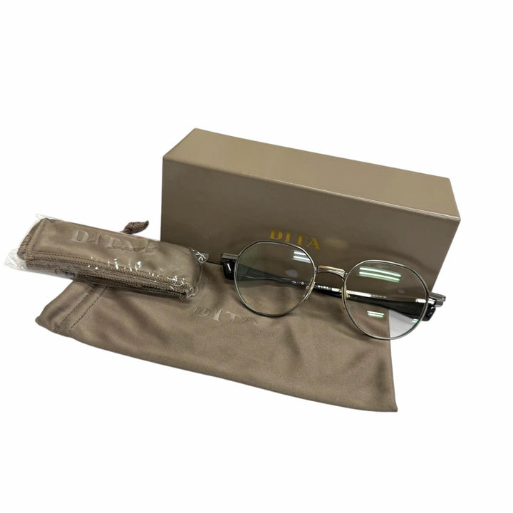 Pristine DITA Glasses VERS-ONE Boston Frame Cancer metallic mens DTX150-A-02