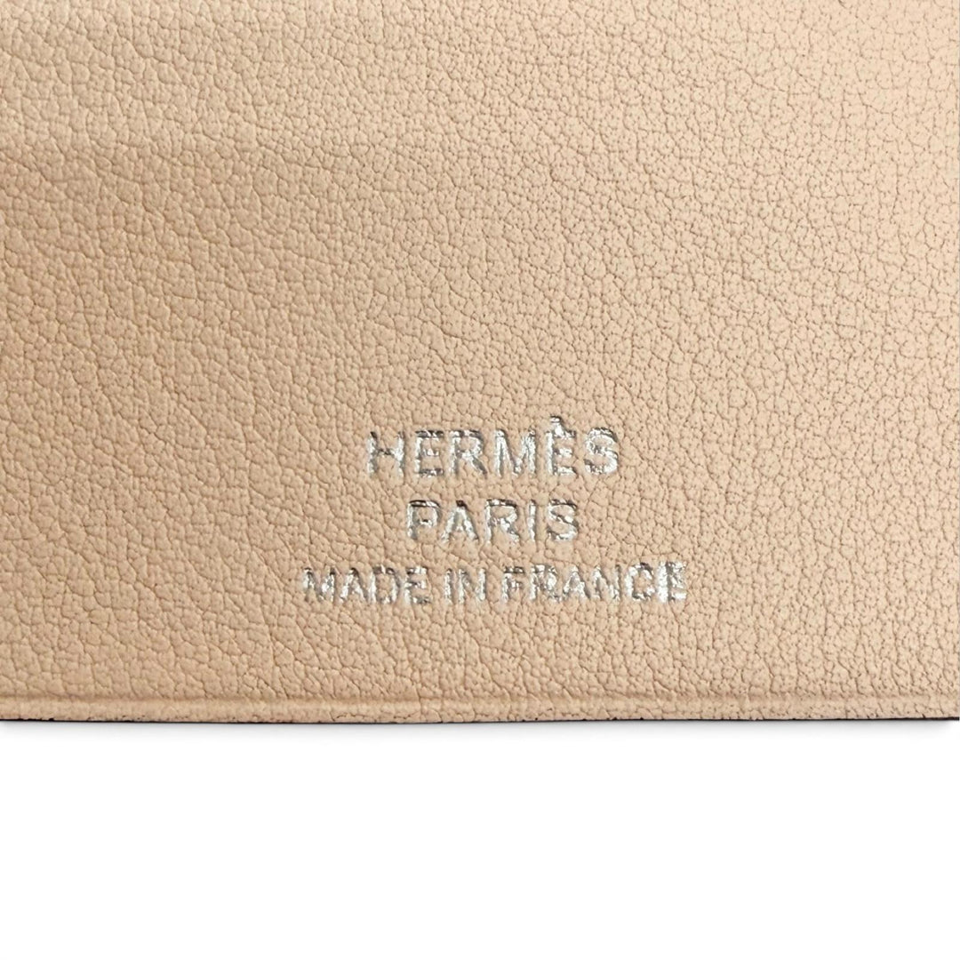 Excellent HERMES Necklace Clochette Leather Pendant leather Women