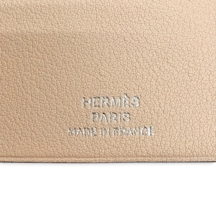 Excellent HERMES Necklace Clochette Leather Pendant leather Women