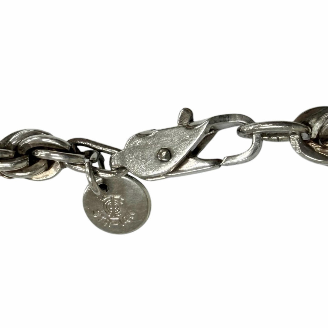 Great TIFFANY&Co. Necklace Twist Chain Silver SV925 mens