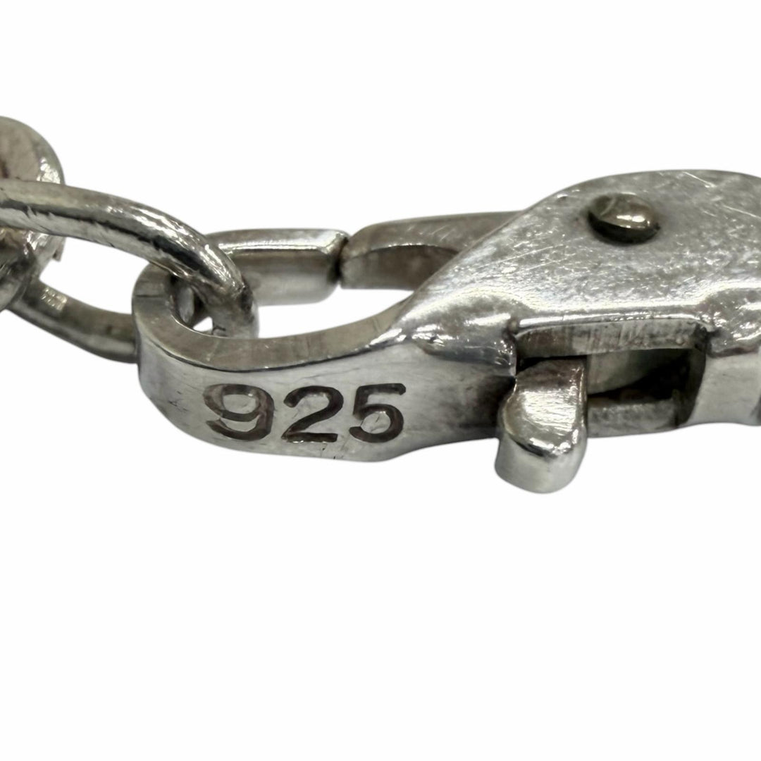 Great TIFFANY&Co. Necklace Twist Chain Silver SV925 mens