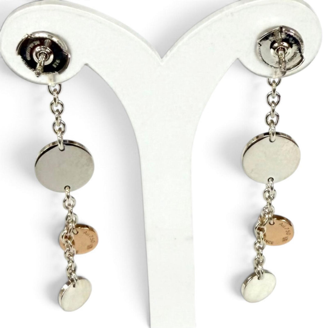 Excellent HERMES Pierce Confetti Silver 925 Women