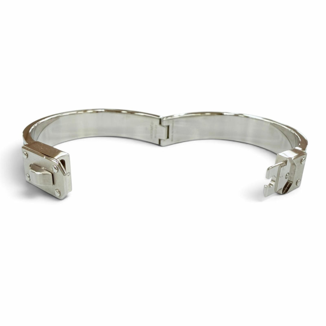 Great HERMES Bangle Kelly Men Bracelet black Women