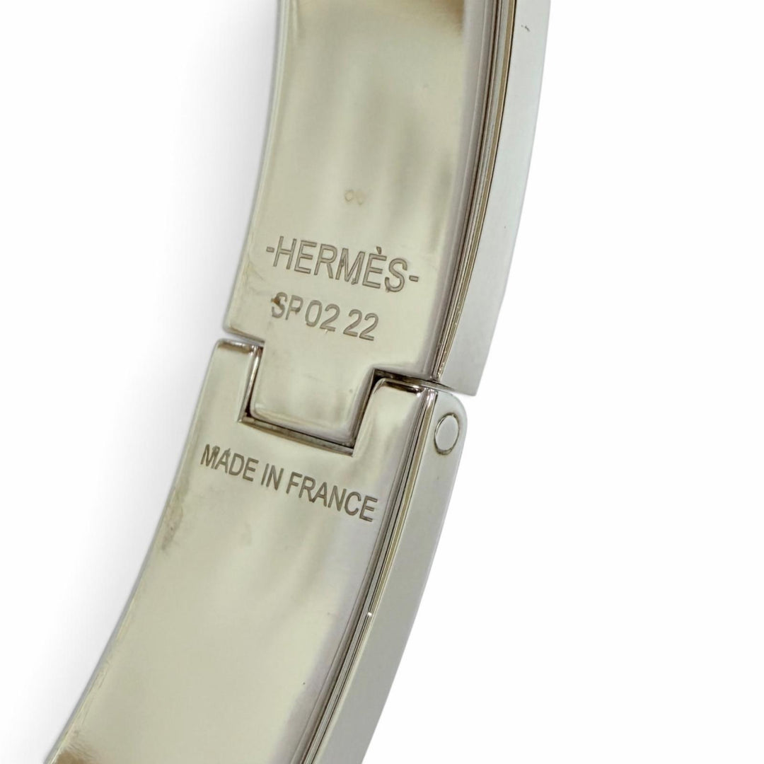 Great HERMES Bangle Kelly Men Bracelet black Women