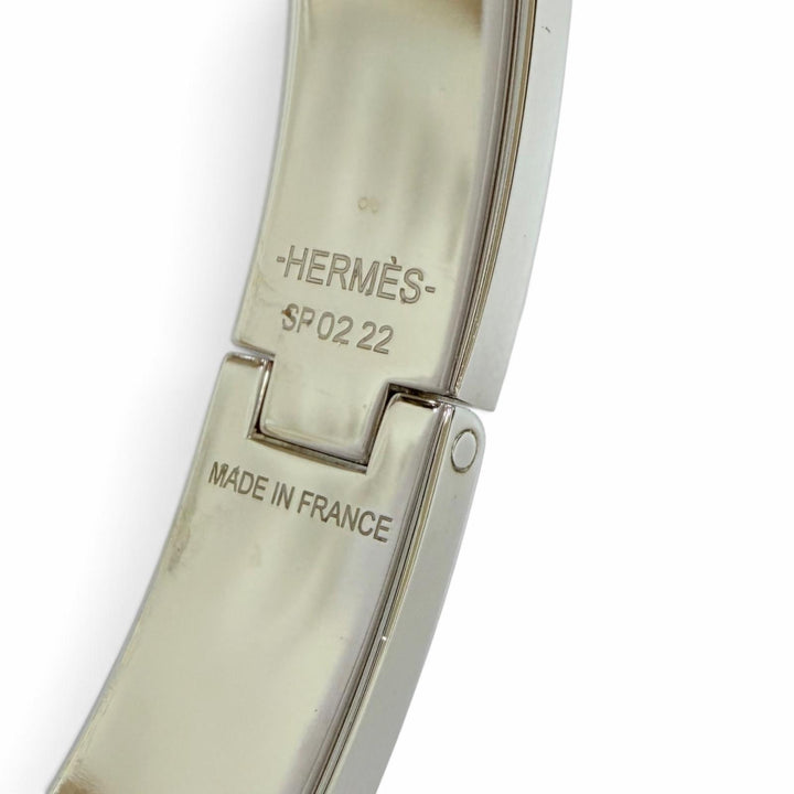 Great HERMES Bangle Kelly Men Bracelet black Women