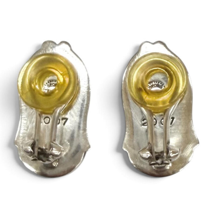 Great Georg Jensen Earring Ear clip Silver 925 Women 2007