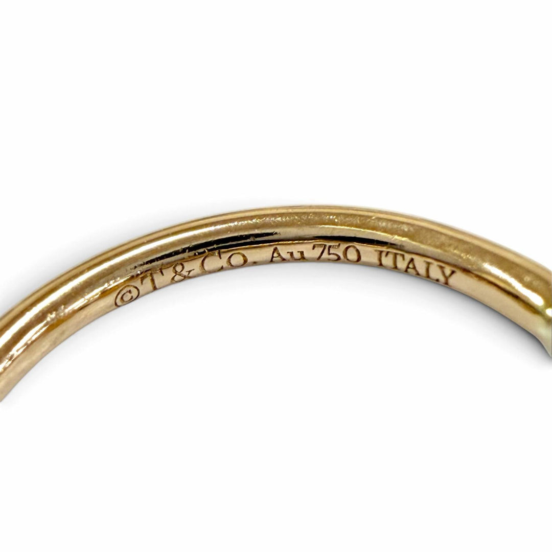 Great TIFFANY&Co. Diamond wire ring Purchased in July 2023 Pink gold AU750 Women