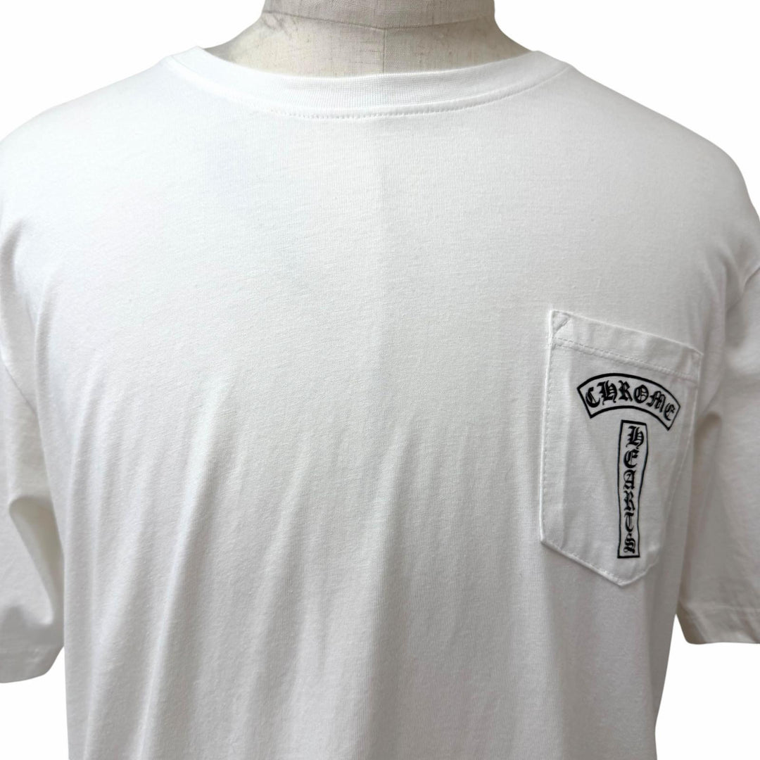 Excellent CHROME HEARTS MATTY BOY Short sleeve T-shirt Pack print