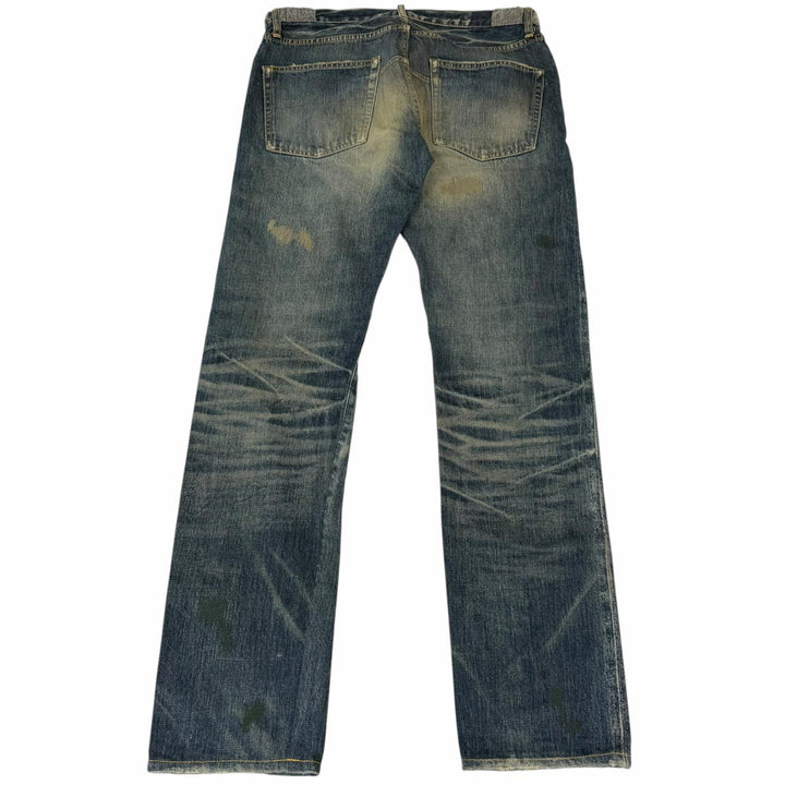 Great UNDERCOVERISM Denim pants Archive Indigo blue cotton mens 3 6A240-P10