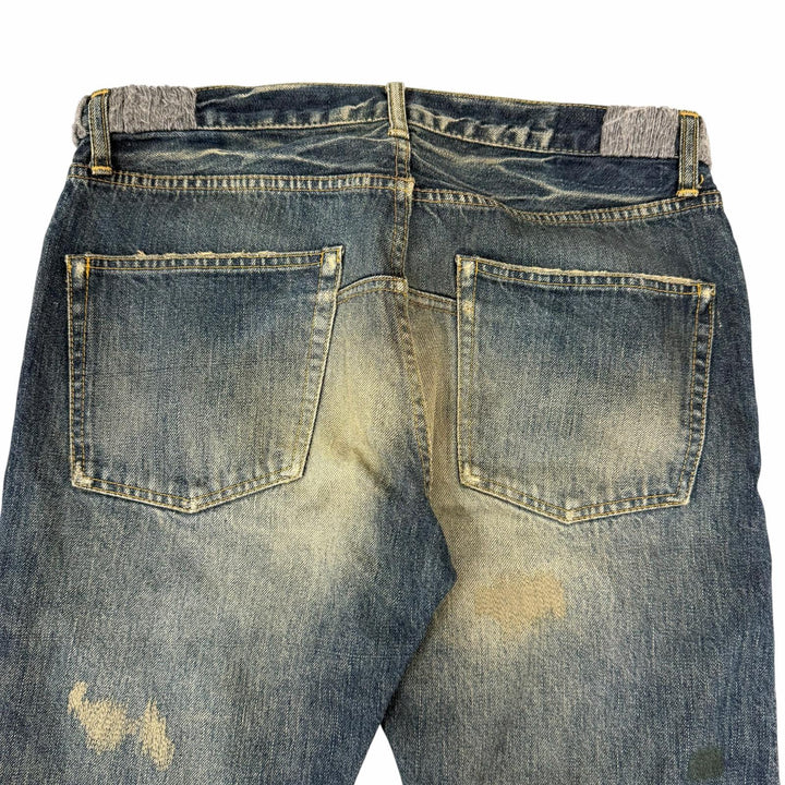 Great UNDERCOVERISM Denim pants Archive Indigo blue cotton mens 3 6A240-P10
