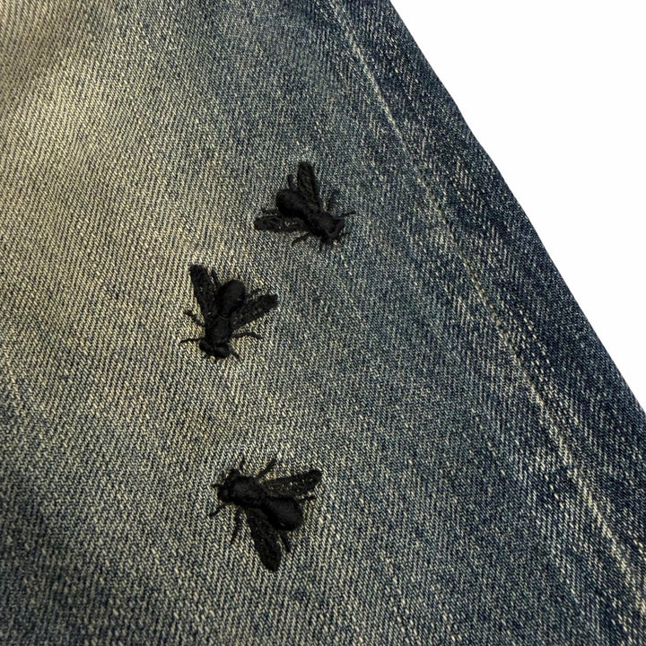 Great UNDERCOVERISM Denim pants Archive Indigo blue cotton mens 3 6A240-P10