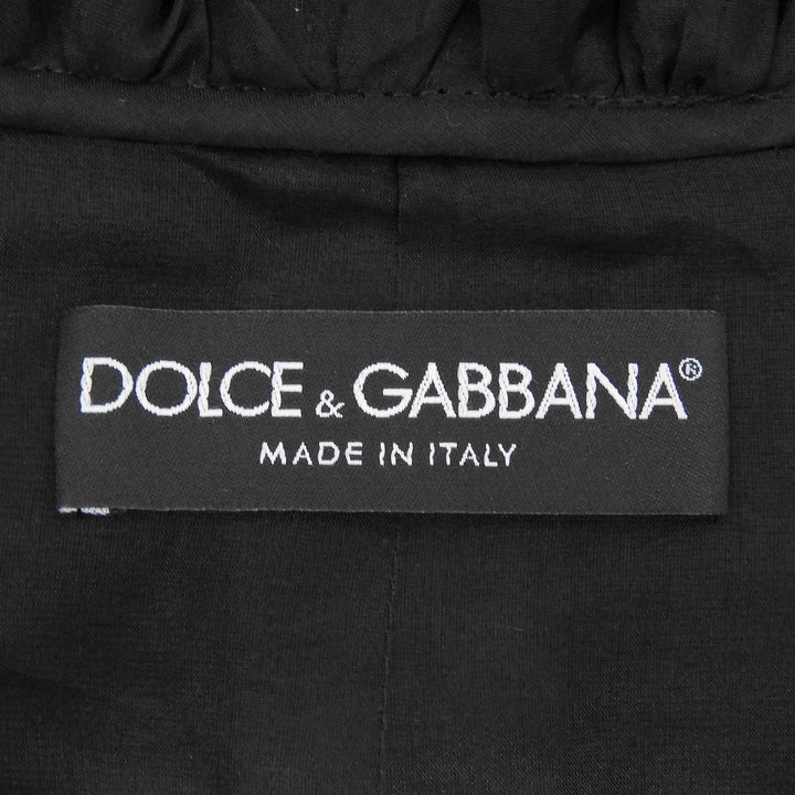 Great DOLCE&GABBANA Jacket Floral Jacquard Bolero black polyester Women 40