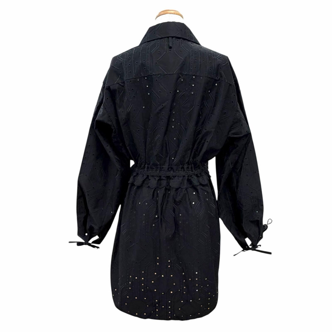 Pristine HERMES one piece Aux Champs Remix Drawstring Embroidery 40 6E0582DV